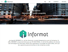 Tablet Screenshot of informat.net