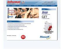 Tablet Screenshot of informat.com.br